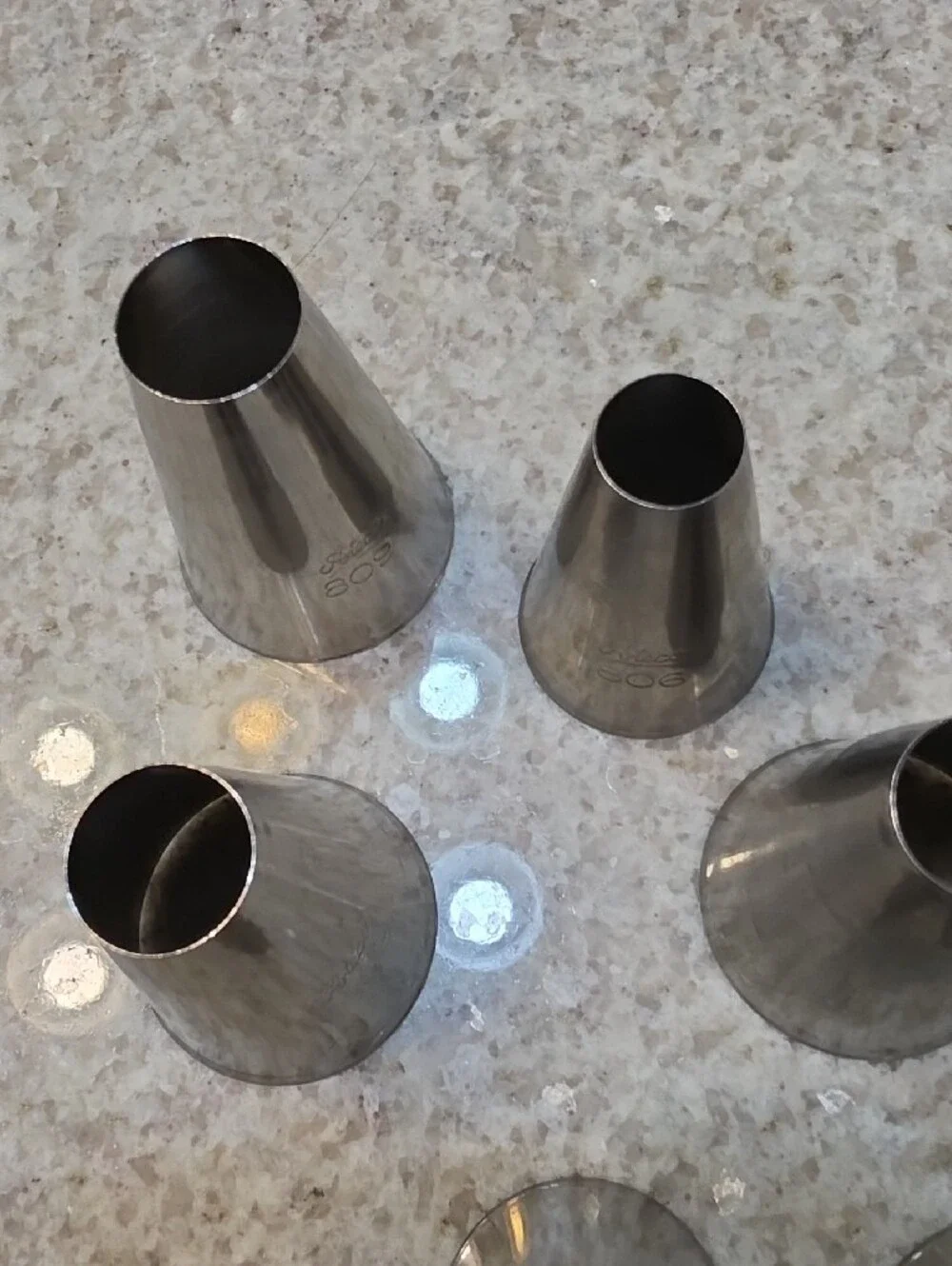 Stainless Steel Pastry Tubes - Blue Label